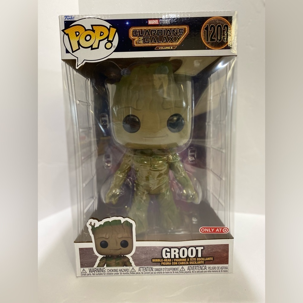 NEW🌳JUMBO POP FIGURE ✨ GROOT🌳 10inch - Picture 1 of 7
